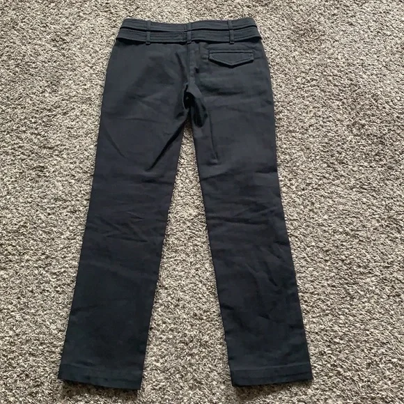 Roberto Cavalli Build - in Belt Black Denim Pant